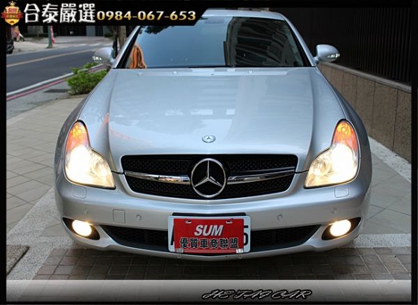 2007年 BENZ CLS350 銀色 照片3