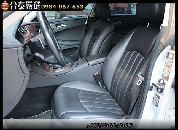 2007年 BENZ CLS350 銀色 照片4