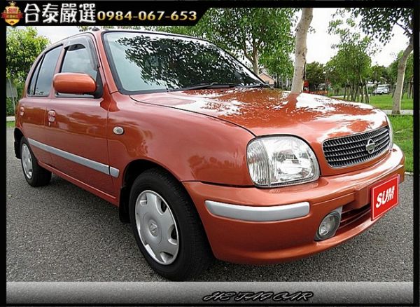 2003年 Nissan March 紅 照片1