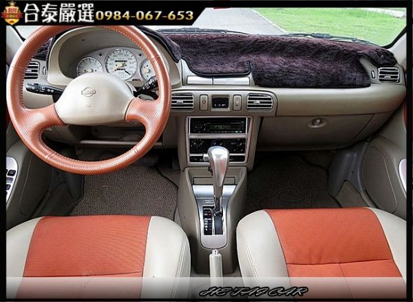 2003年 Nissan March 紅 照片7