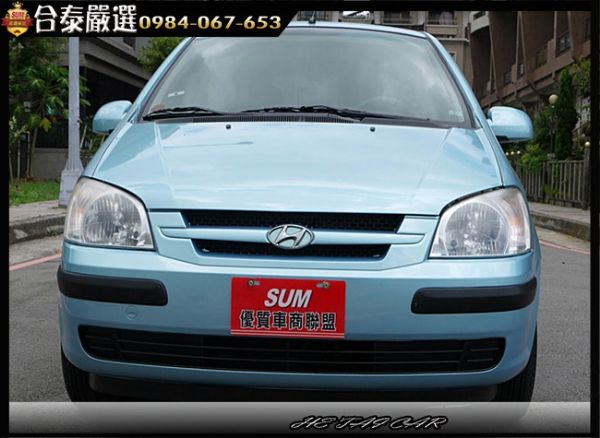 2006年Hyundai GETZ 藍色 照片2