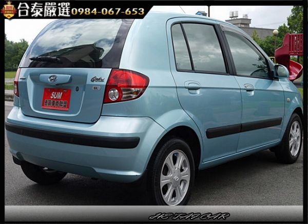 2006年Hyundai GETZ 藍色 照片3