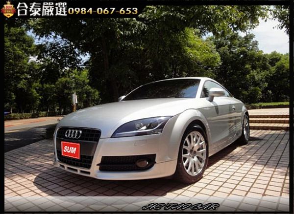 2010年 AUDI TT 銀色 2.0 照片1