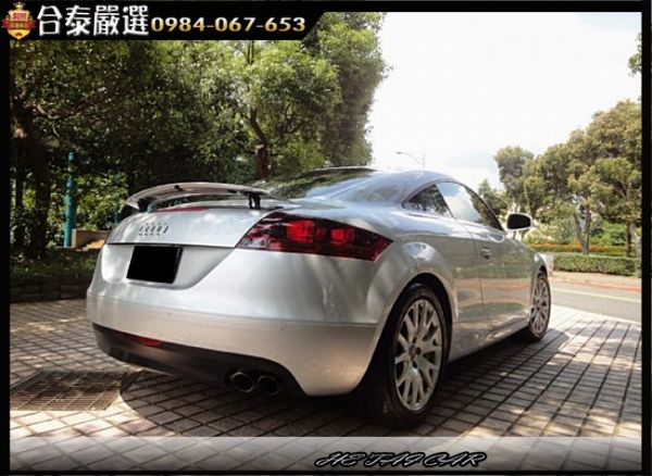 2010年 AUDI TT 銀色 2.0 照片3