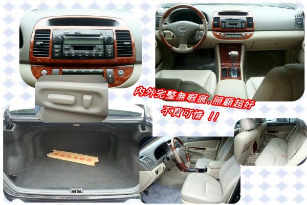 豐田 CAMRY 03年 2.0黑 照片3