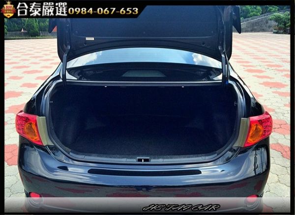 2008年 Toyota Altis 黑 照片4