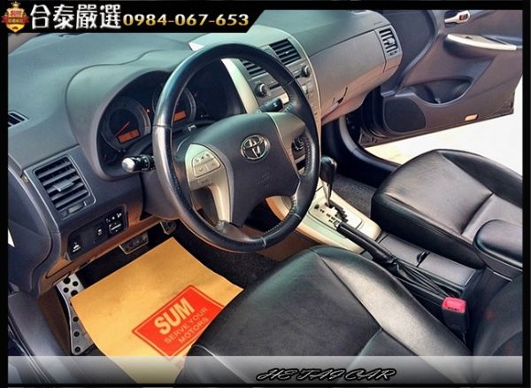 2008年 Toyota Altis 黑 照片6