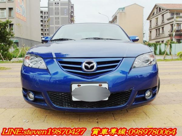 馬自達- 帥氣極光藍MAZDA 3 S版 照片6