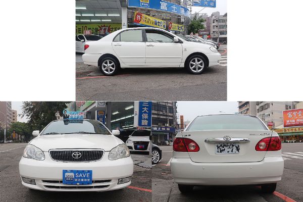 品皇 03年 豐田 Altis 白1.8 照片8