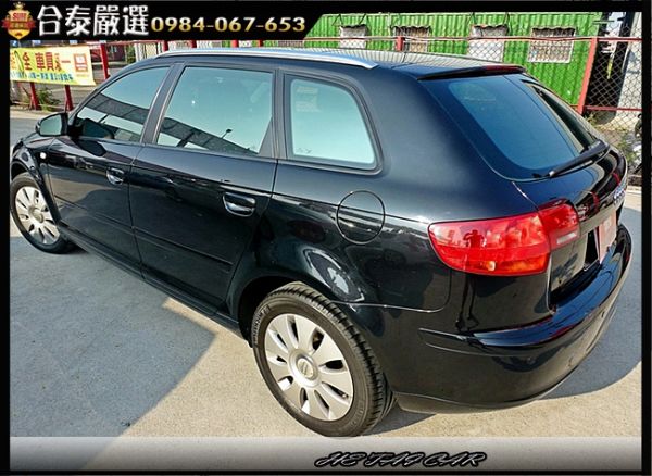 2006年Audi A3 黑色1.6  照片2