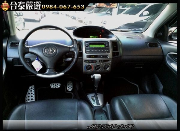 2006年 Toyota Vios 黑色 照片7