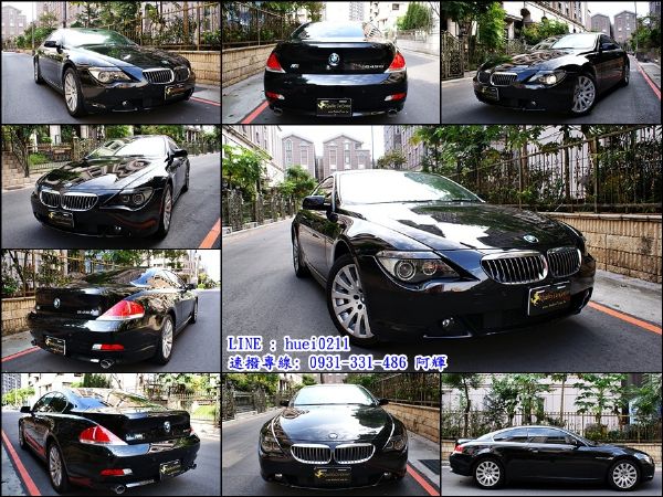 總代理BMW 645CI 純跑10萬公里 照片9