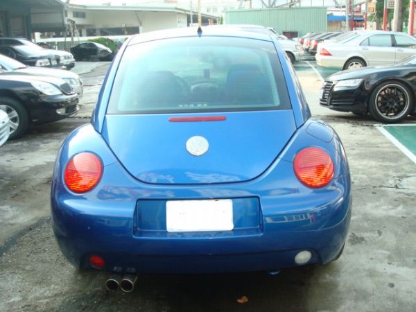 2002年VW BEETLE 藍 1.6 照片4