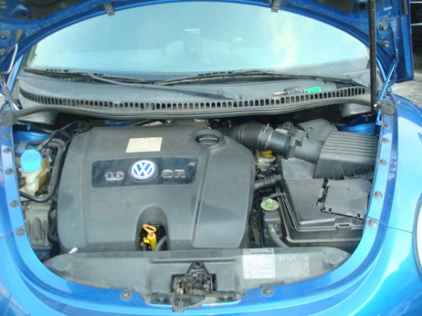 2002年VW BEETLE 藍 1.6 照片5
