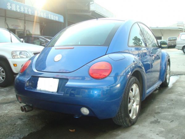 2002年VW BEETLE 藍 1.6 照片7
