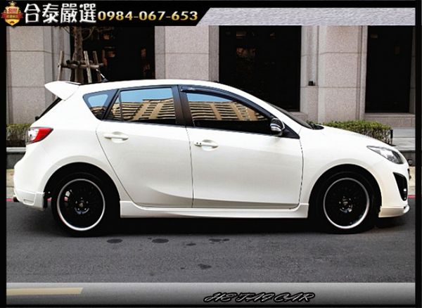 2012年 MAZDA 馬3 白色  照片3