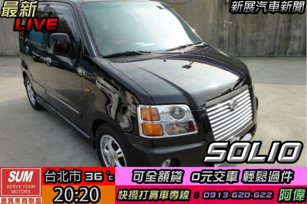 02年 SUZUKI SOLIO 照片1