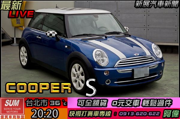  MINI COOPER S 手排 照片1