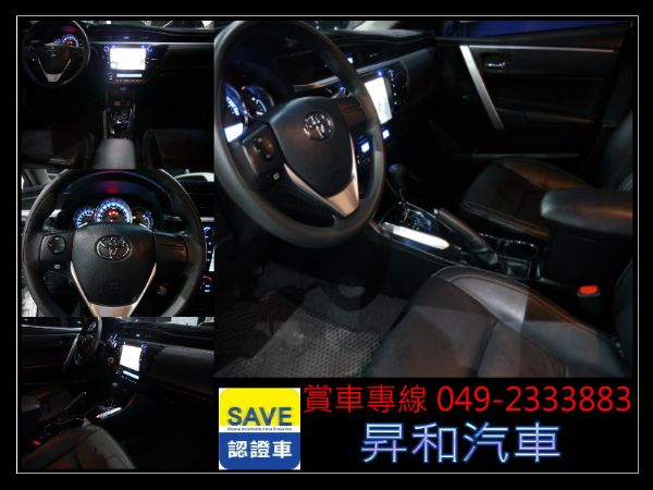 2014年TOYOTA ALTIS 白 照片9