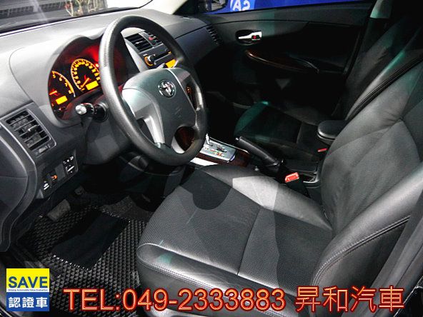 2011年 ALTIS 1.8 黑  照片3