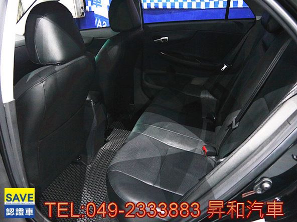 2011年 ALTIS 1.8 黑  照片4