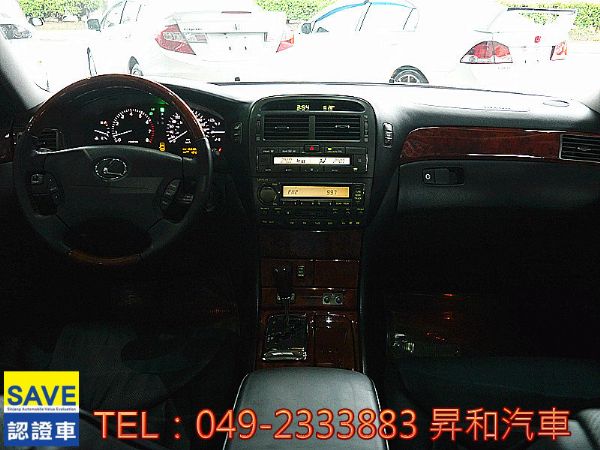 2004年凌志 LS430 4.3 黑 照片3