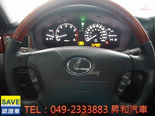 2004年凌志 LS430 4.3 黑 照片6