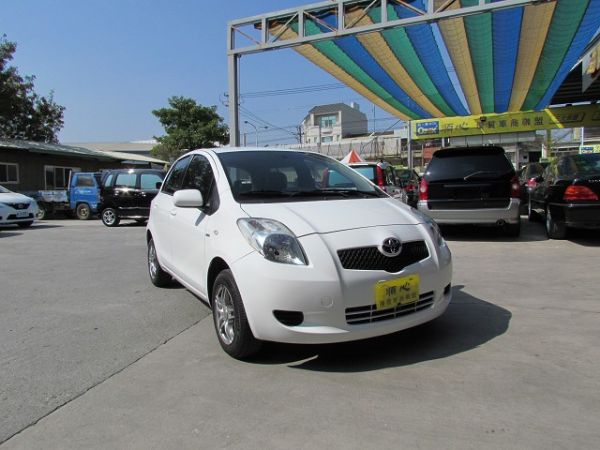 2007 豐田 YARIS 1.5 白 照片6