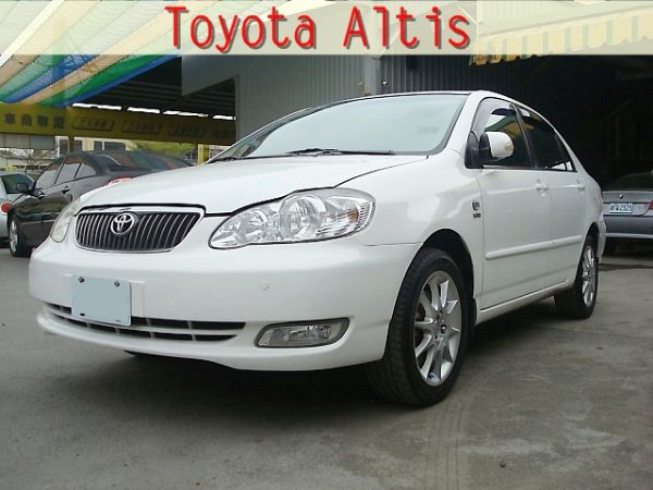 2006 豐田 Altis 1.8 白 照片1