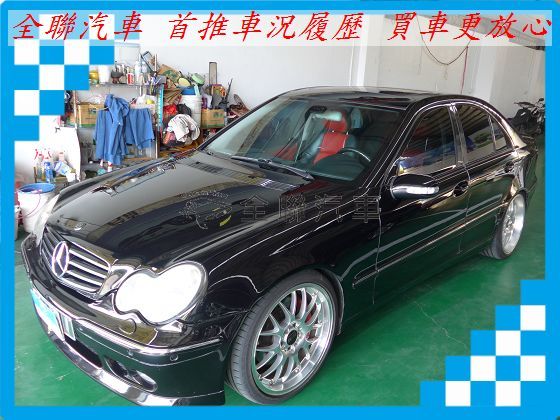 2001年 賓士 C320 3.2 黑 照片1