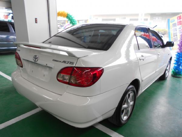 豐田 Altis 1.8 白 照片10