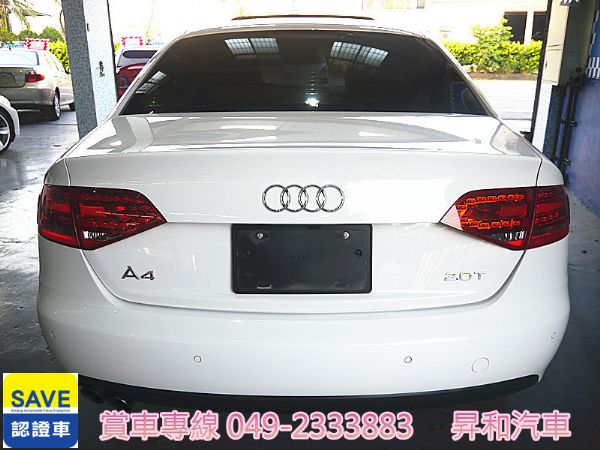 2011年 AUDI A4 2.0 白  照片3