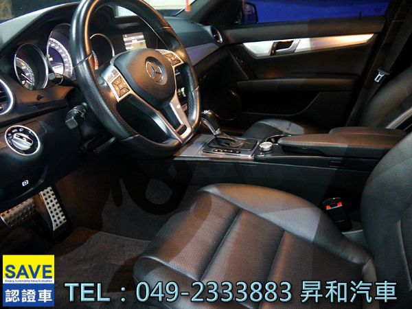 2012年 賓士 C250 1.8  黑 照片6