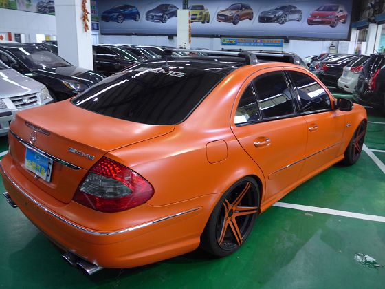 賓士 E55 AMG 5.4 橙 照片10