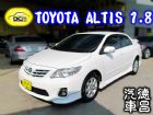 彰化縣2012 豐田 ALTIS 1.8 白 TOYOTA 豐田 / Altis中古車