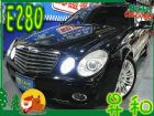 南投縣2006年 賓士 E280 3.0 黑 BENZ 賓士 / E280中古車