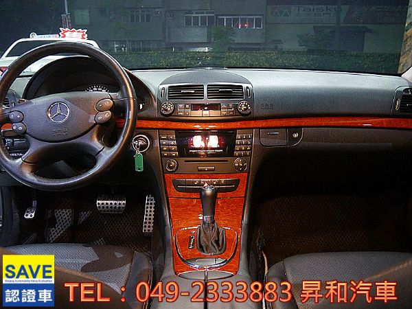 2006年 賓士 E280 3.0 黑 照片2