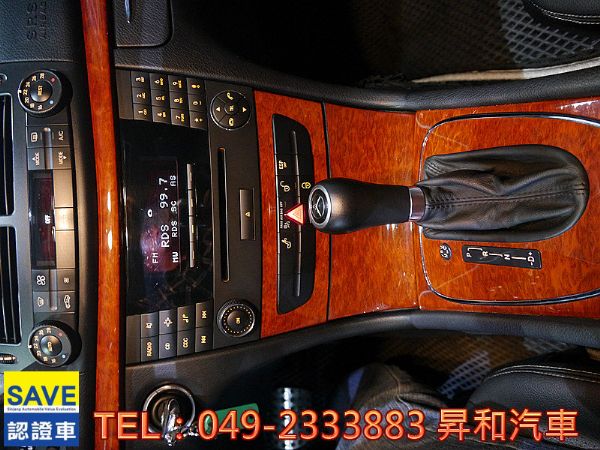 2006年 賓士 E280 3.0 黑 照片7