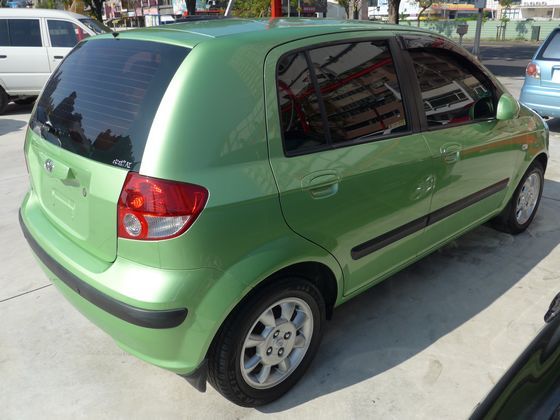 現代 GETZ 1.3 綠 照片10