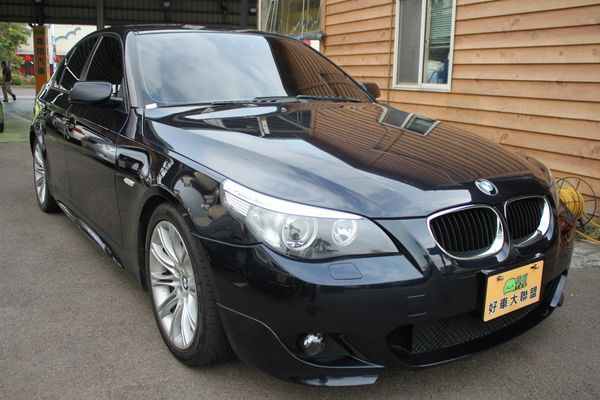 BMW E60 525 M版 稀有藍黑 照片2
