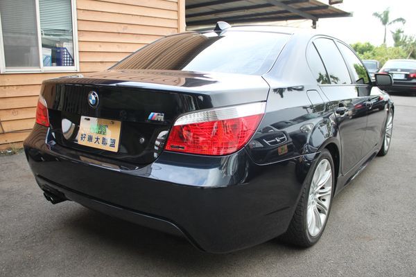 BMW E60 525 M版 稀有藍黑 照片8