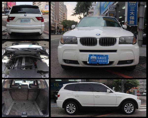 07年 BMW X3 3.0 全景式天窗 照片10