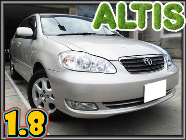 ALTIS 1.8頂級天窗版 省油王 照片1