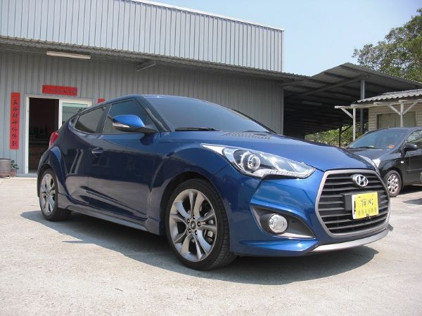 現代 VELOSTER 1.6 藍 照片5