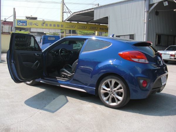 現代 VELOSTER 1.6 藍 照片10