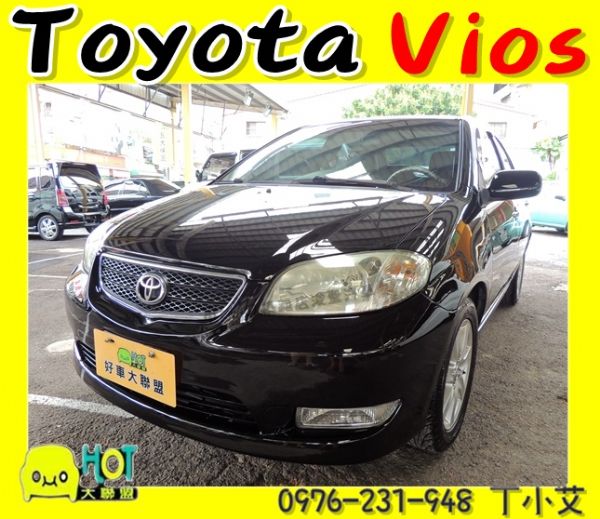 2003 豐田 VIOS 黑 6萬 照片1