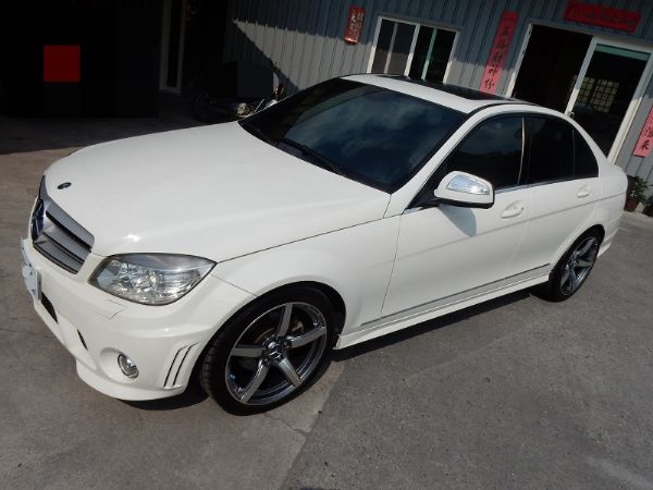 08年賓士C300AMG 3.0白 照片6