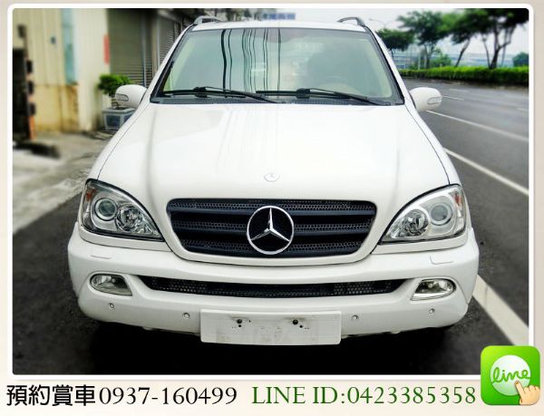 2003 BENZ ML350 4WD 照片2