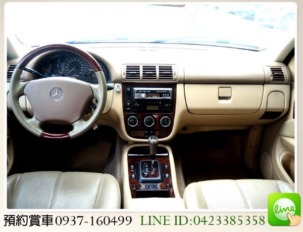 2003 BENZ ML350 4WD 照片3