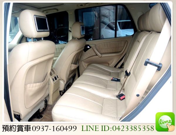 2003 BENZ ML350 4WD 照片8